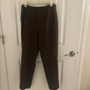 Uniqlo brown size medium smart ankle pants